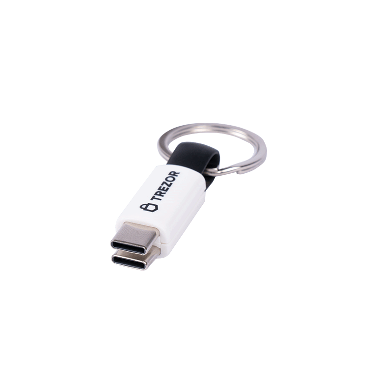 Magnetic USB-C To USB-C Keyring