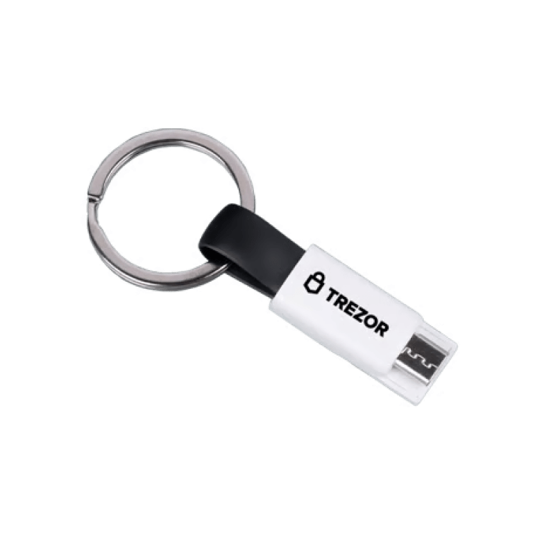 Magnetic Micro-USB to USB-A Keyring