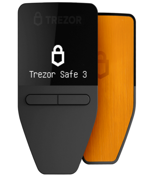 Trezor Safe 3 Bítcoin Only